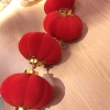Four small lanterns are hung in a string in the foyer, study, bedroom and other places Specification image